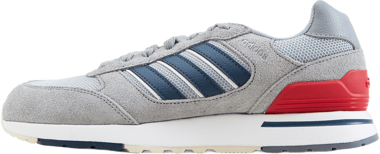 Run 80s Shoes Grey / Crew Navy / Halo Silver, Male, Shoes, Running shoes, sport shoes, Running, Grey, UK 7,5