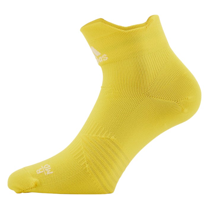 Run Ankle Sock Impyel/white, Unisex, Klær, Sokker, Løping, Gul, 43-45