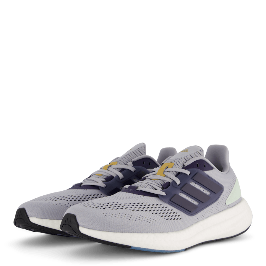 Pureboost 22 Shoes Halo Silver / Shadow Navy / Linen Green - Bild 5