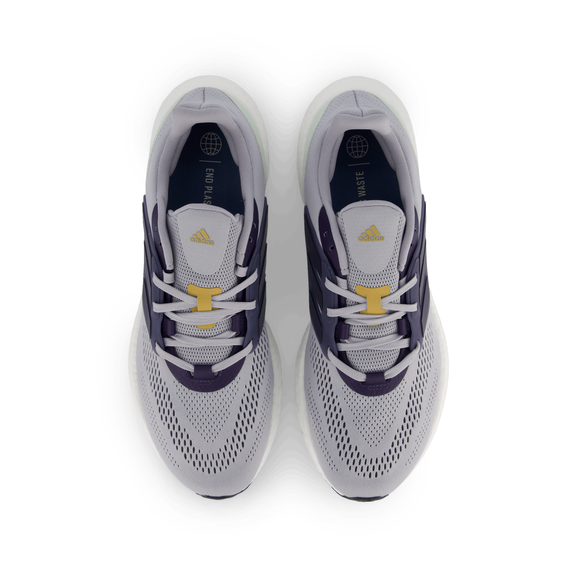 Pureboost 22 Shoes Halo Silver / Shadow Navy / Linen Green - Bild 6