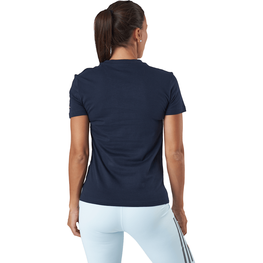 Essentials Slim Logo T-Shirt Legend Ink / White - Bild 3