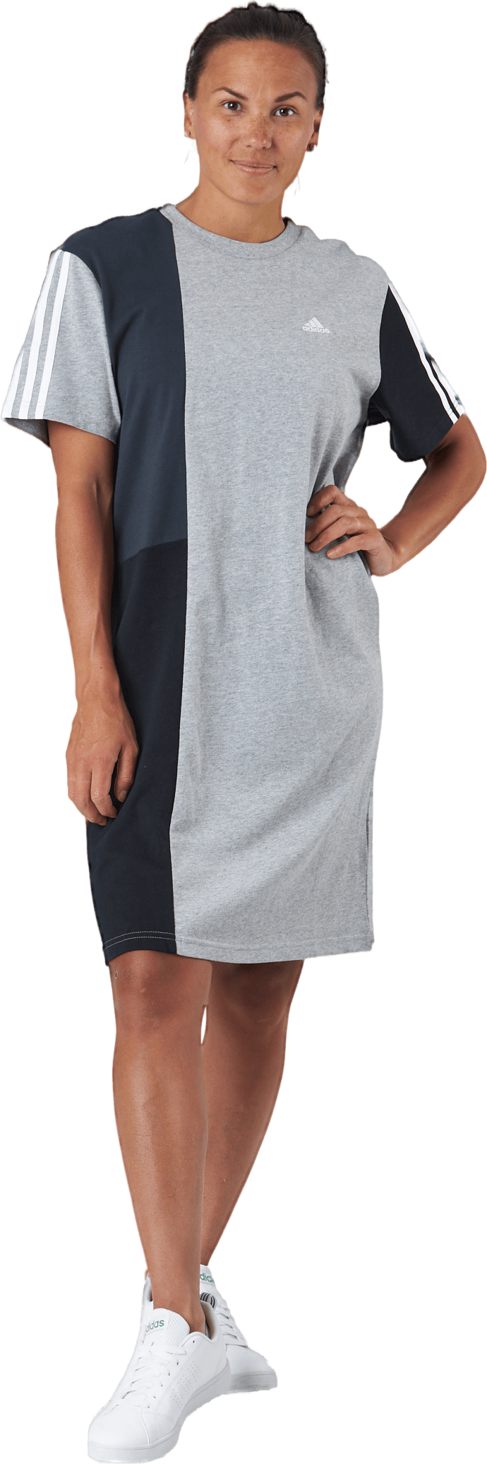 W Cb Sj Dre Mgreyh/black/carbon, Female, Apparels, skirts & dresses, Grey, L