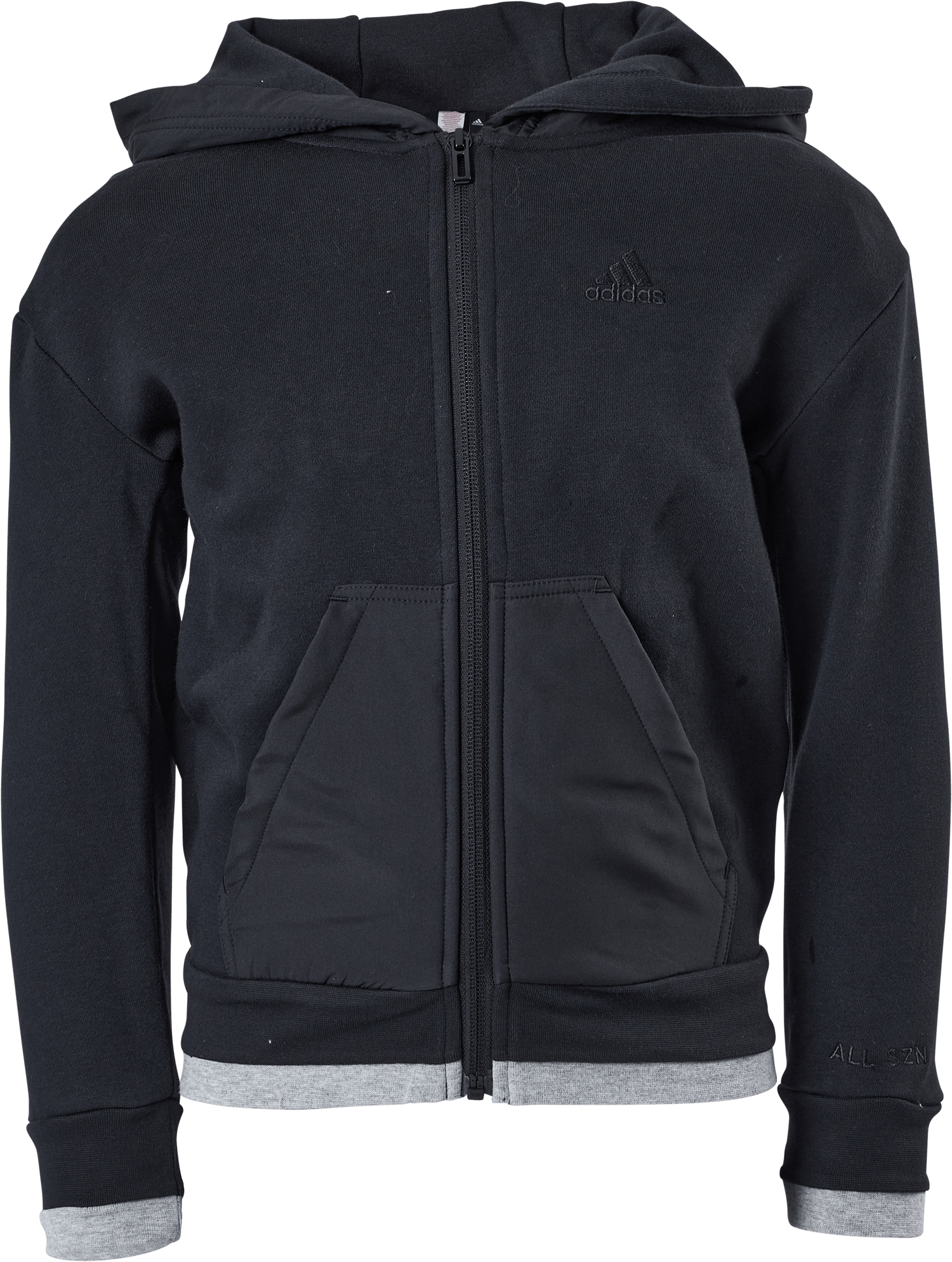 All Szn Fleece Full-Zip Track Top Black