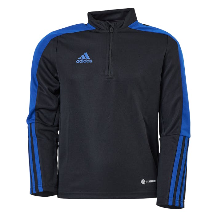 Tiro Tr Top Esy Black/royblu, Unisex, Odzież, Koszule, Piłka nożna, Czarny, 140