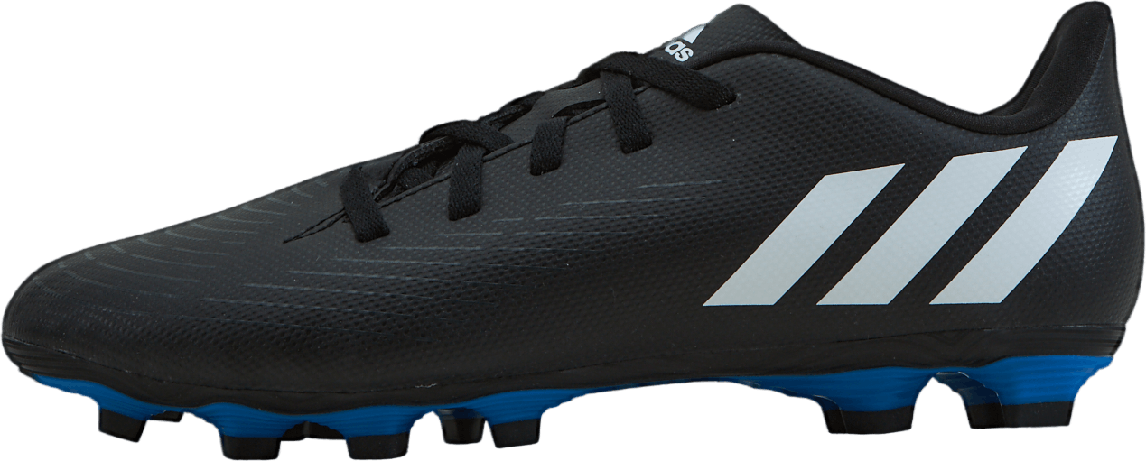 Predator Edge.4 Fxg J Cblack/ftwwht/vivred, Unisex, Scarpe, Scarpe da calcio, Calcio, Nero, EU 35