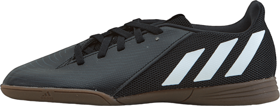 Predator Edge.4 In Sala J Cblack/ftwwht/vivred, Unisex, Scarpe, Scarpe da calcio, Calcio, Nero, EU 37 1/3