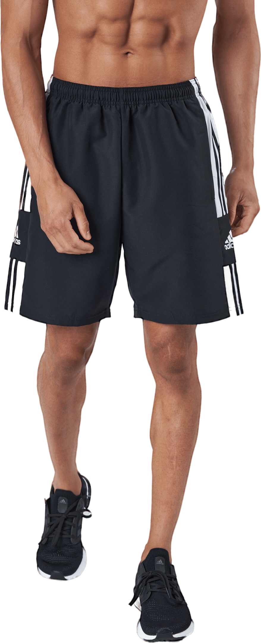 Sq21 Dt Sho Black/white, Male, Apparels, Shorts, Soccer, Black, XL