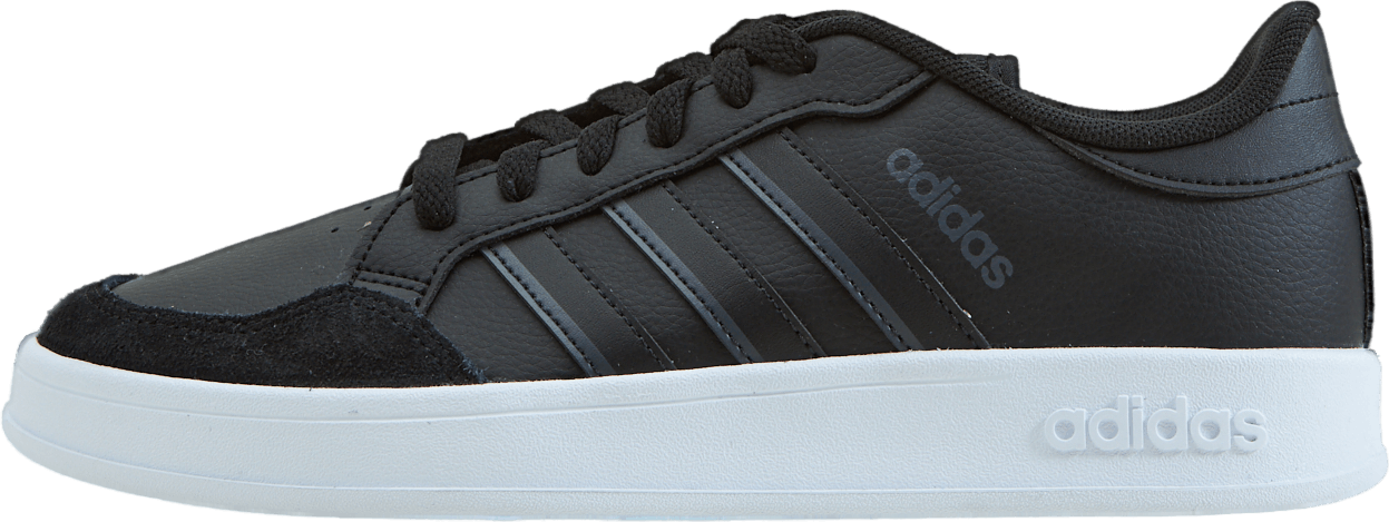 Breaknet Court Lifestyle Shoes Core Black / Core Black / Grefiv, Male, Buty, Sneakersy, Sneakersy, Tenis ziemny, Czarny, EU 44 2/3