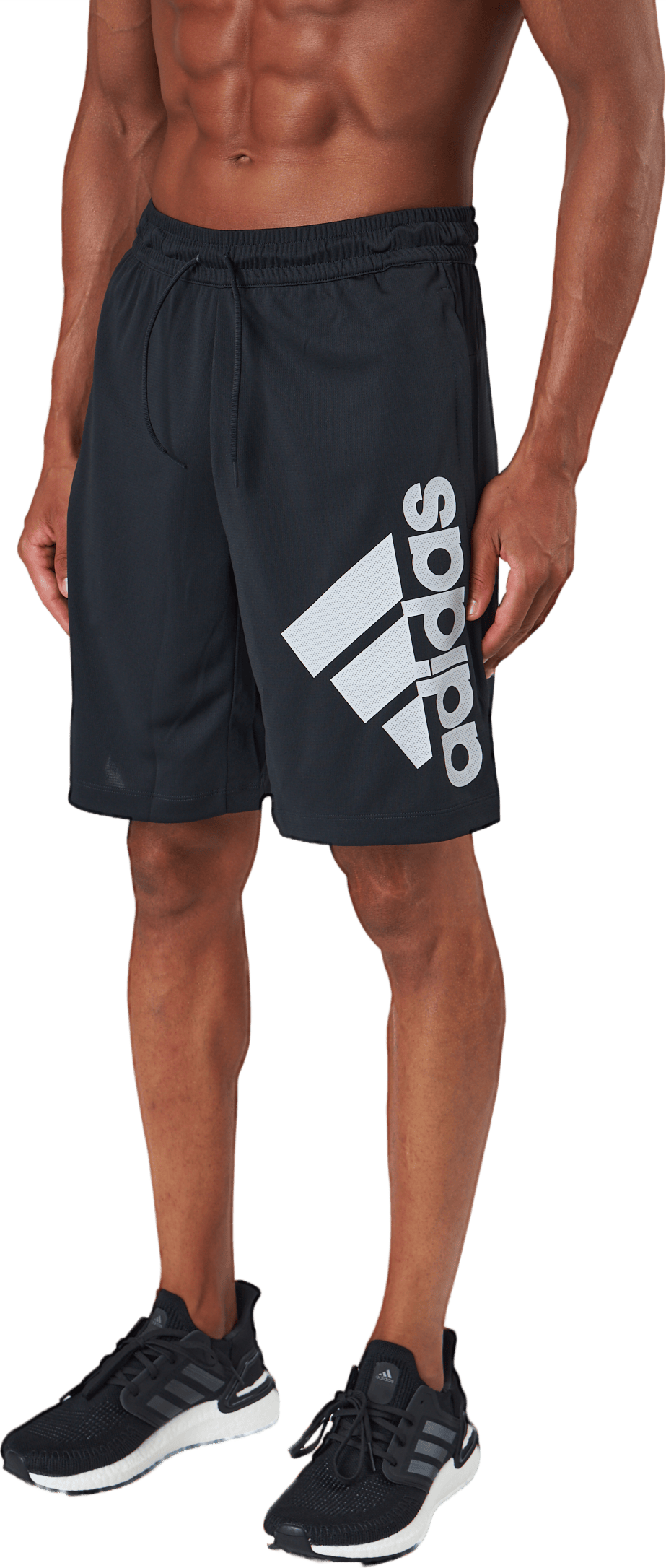 T365 Bos Sho Black, Male, Apparels, Shorts, Workout, Black, XXL