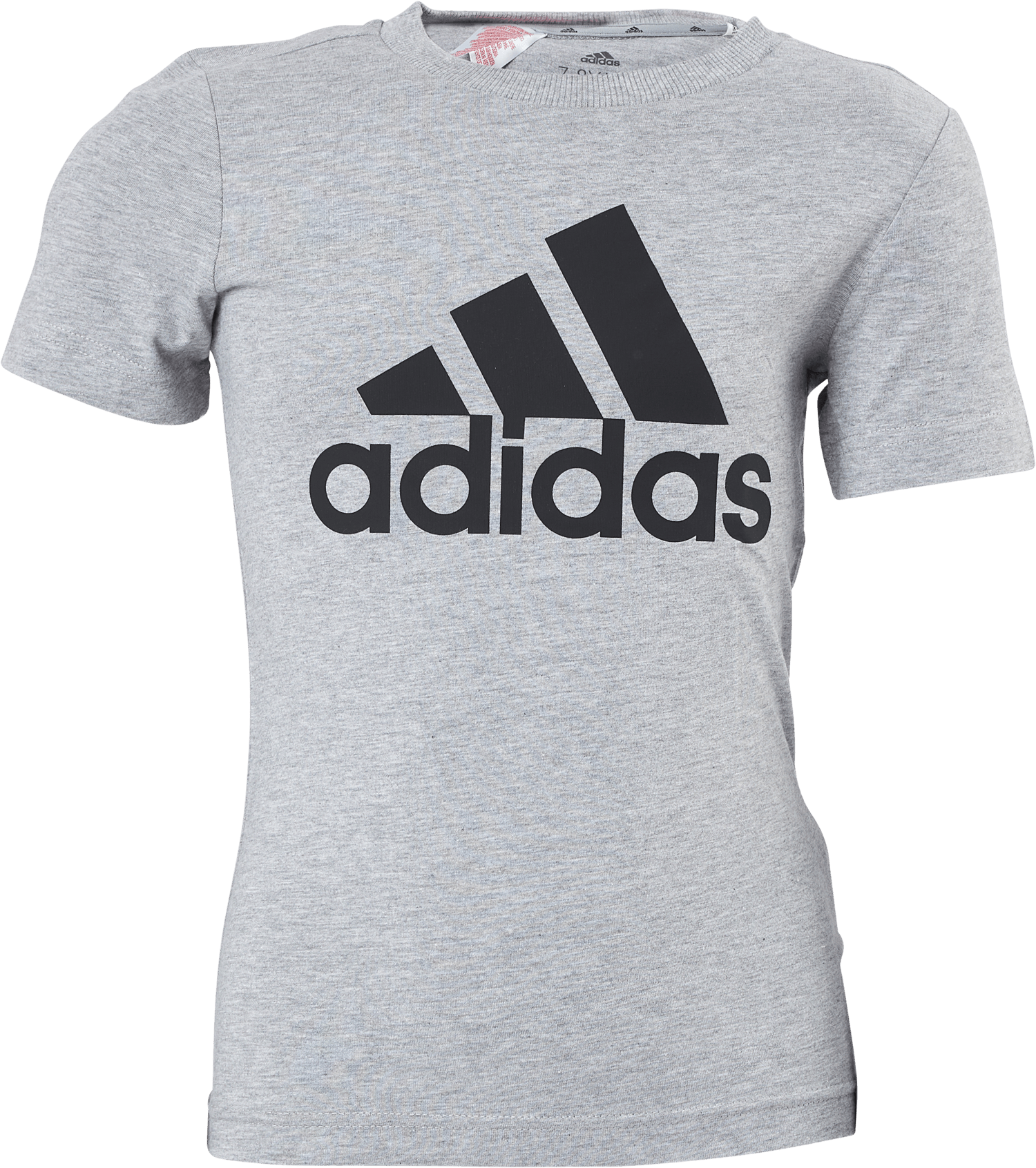 B Bl T Mgreyh/black, Unisex, Kleding, T-shirt, Grijs, 128