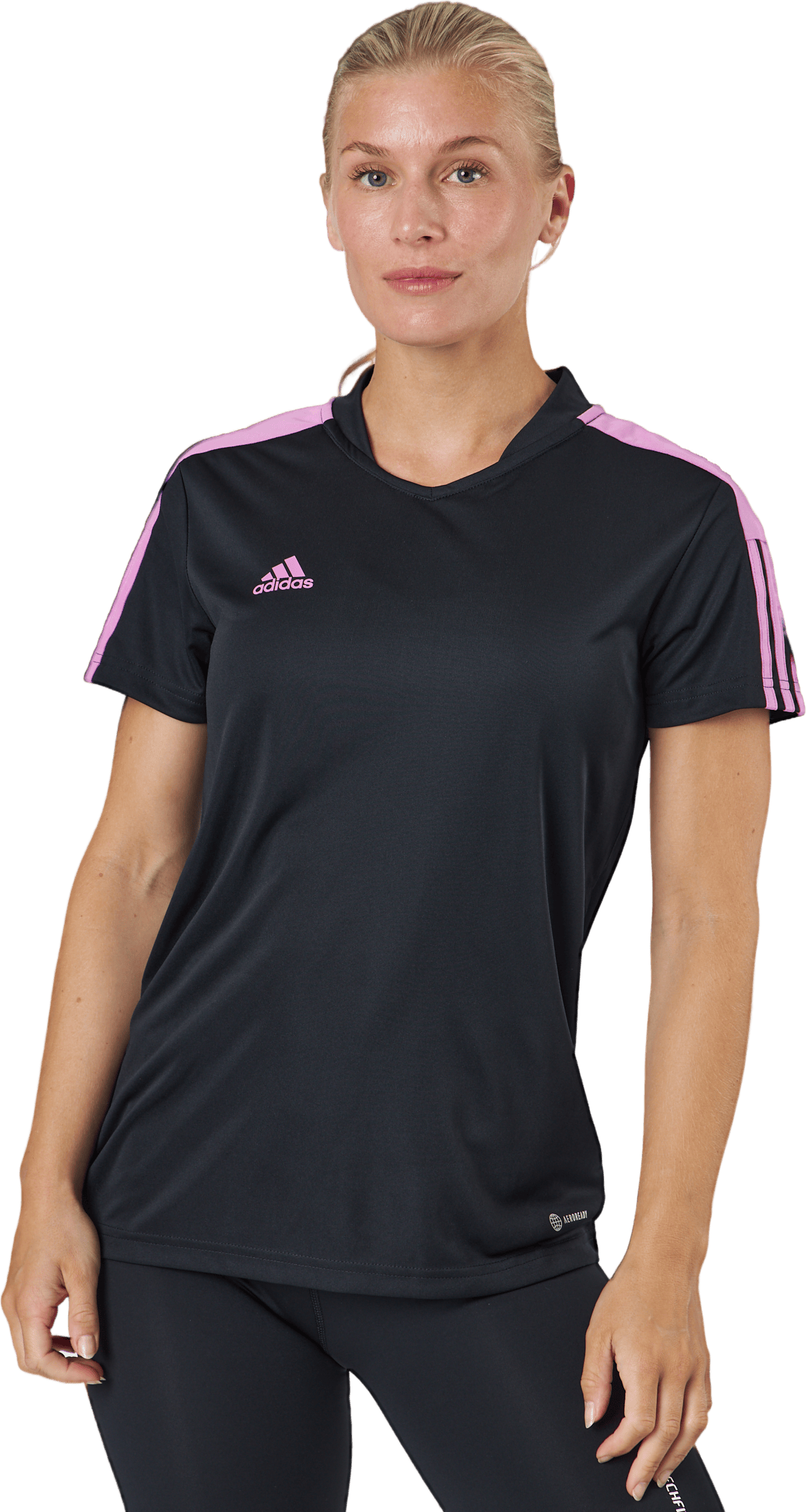 Tiro Tr Jsy Esw Black/pullil, Female, Kläder, T-shirt, Fotboll, Svart, S