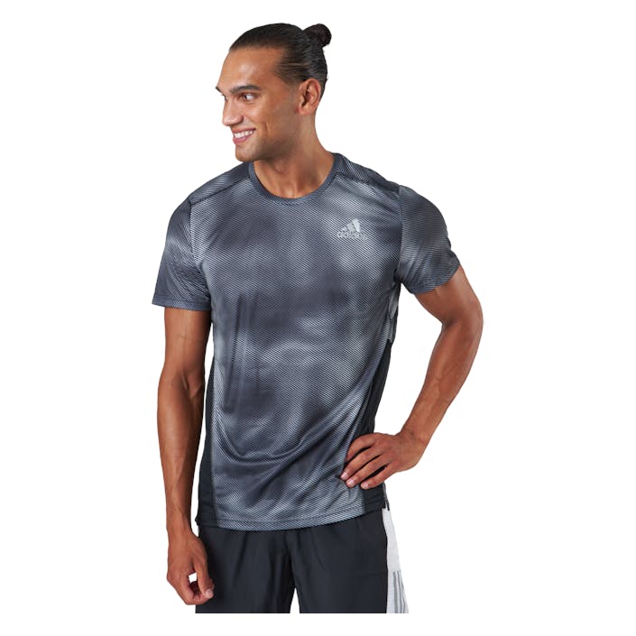 Otr Cb Tee Gresix/gretwo/black, Male, Apparels, T-shirt, Running, XXL