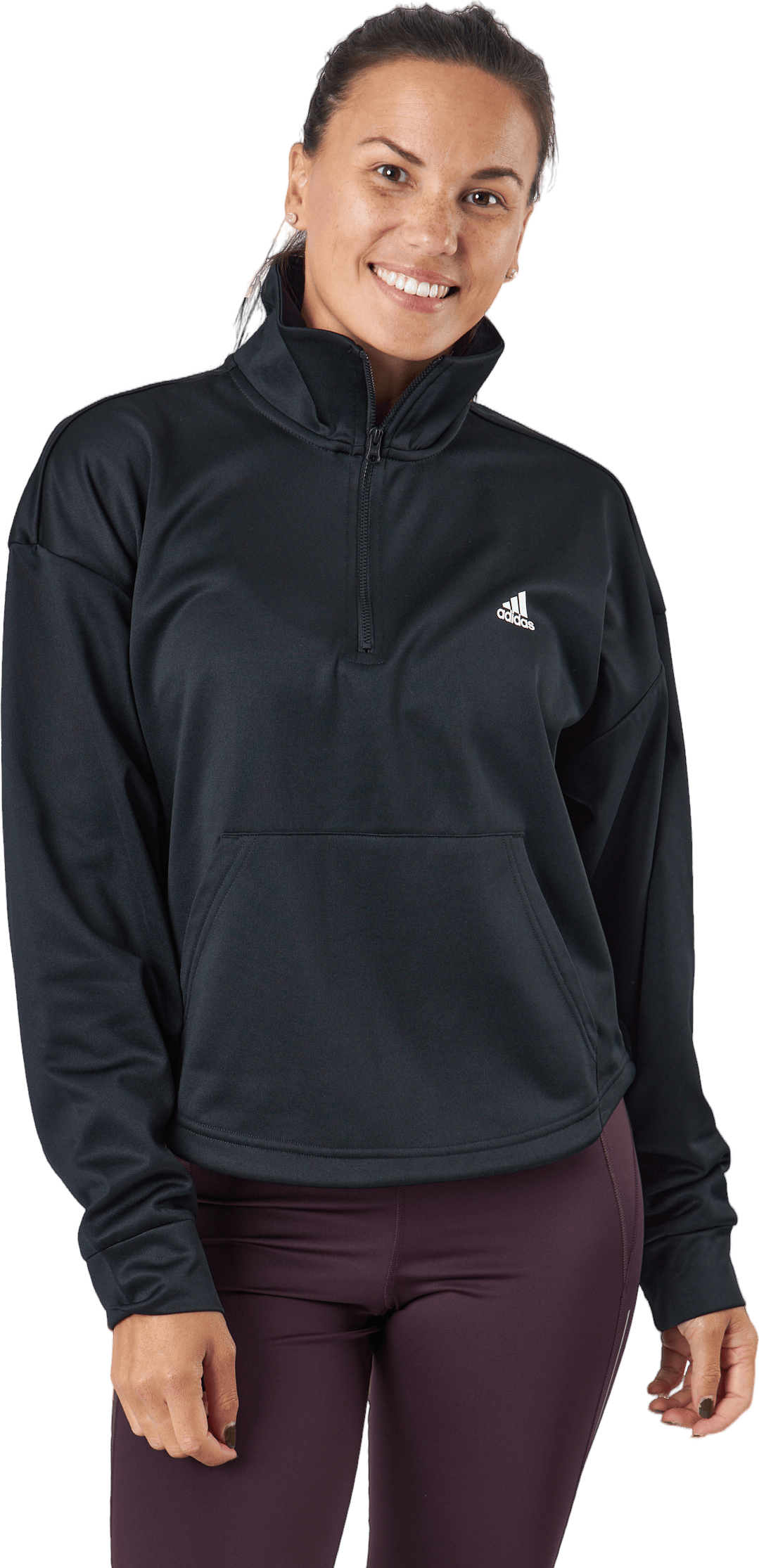 W Gg 14z Tp Black/white, Female, Odevy, Košele, Posilovať, Čierna, XS