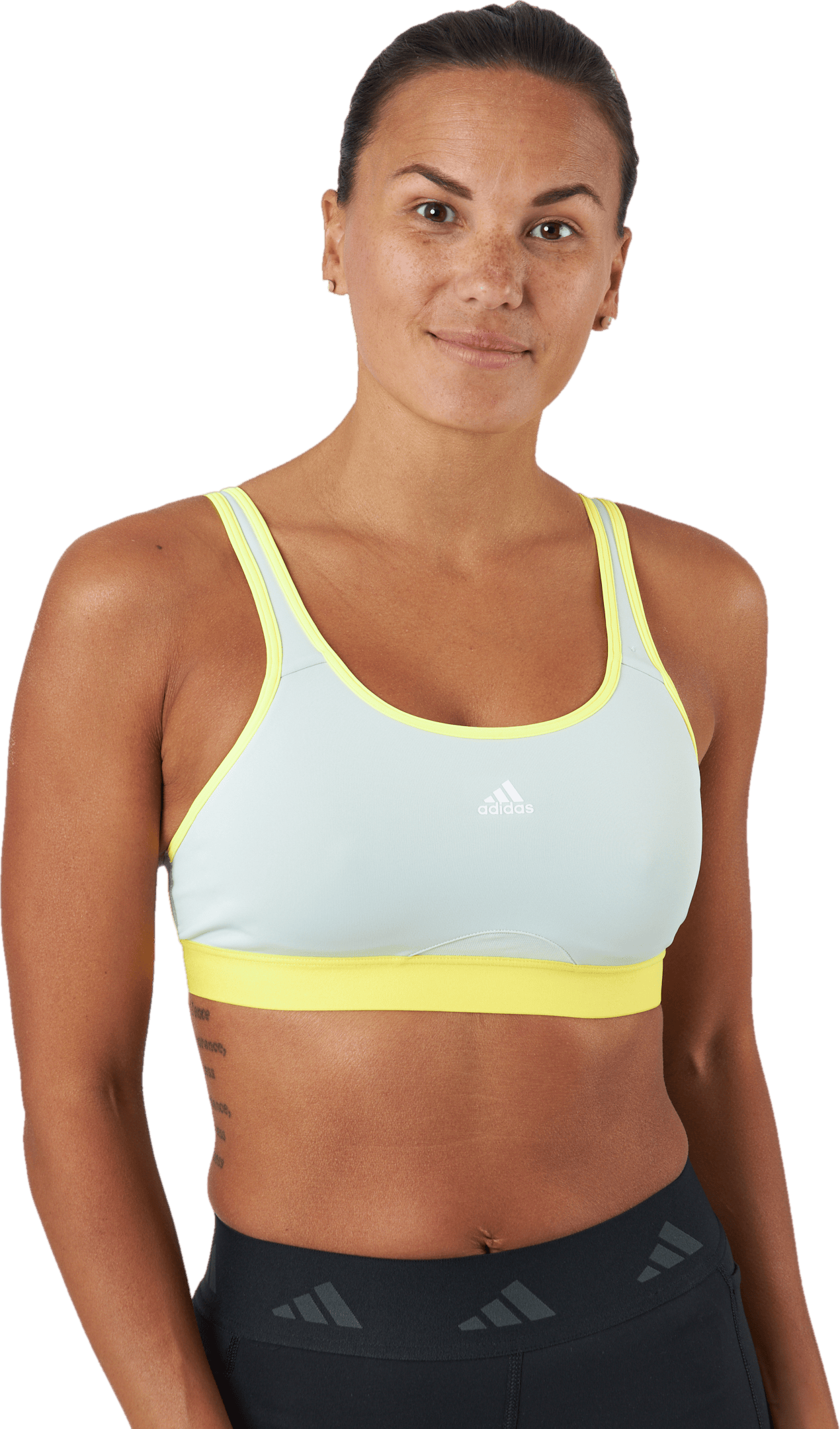 Tlrd Move Hs Lingrn/beamye, Female, Abbigliamento, Reggiseno sportivo, Allenamento, Grigio, XL