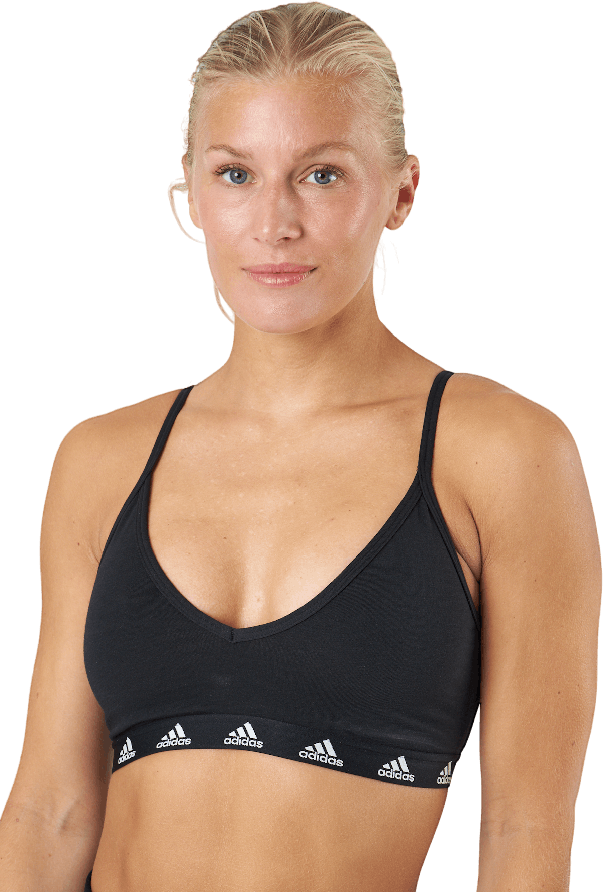 Pureb Ls Bra Black/white The best sport brands Sportamore