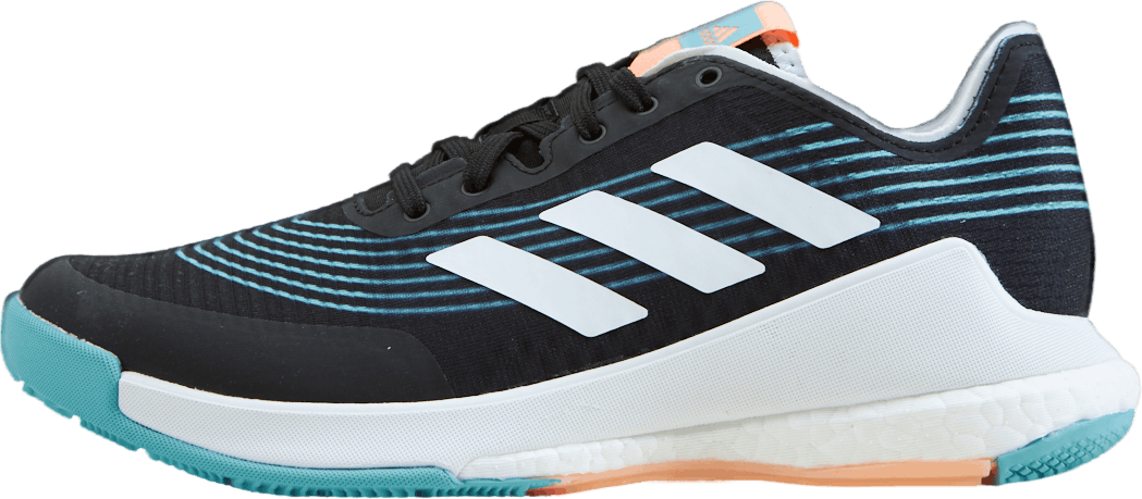 Crazyflight  M Cblack/ftwwht/cblack, Male, Sko, Treningssko, Fotball, Flerfarget, EU 46 2/3