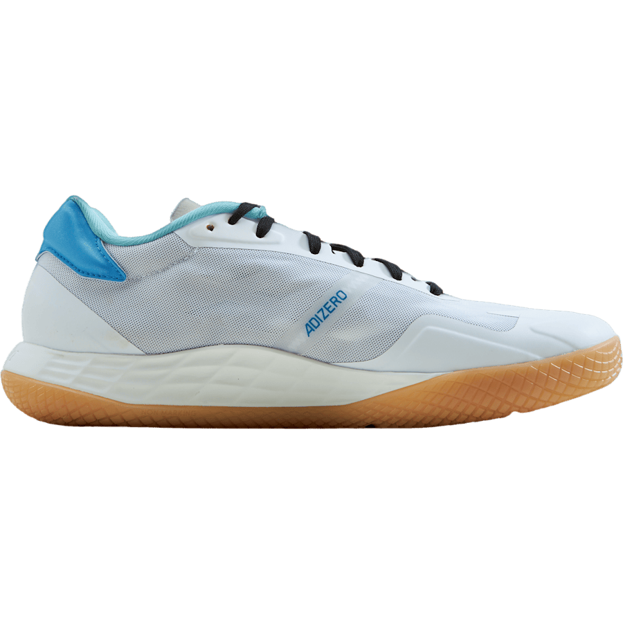 Adizero Fastcourt 1.5 Handball Shoes Cloud White / Core Black / Beam Orange - Bild 3