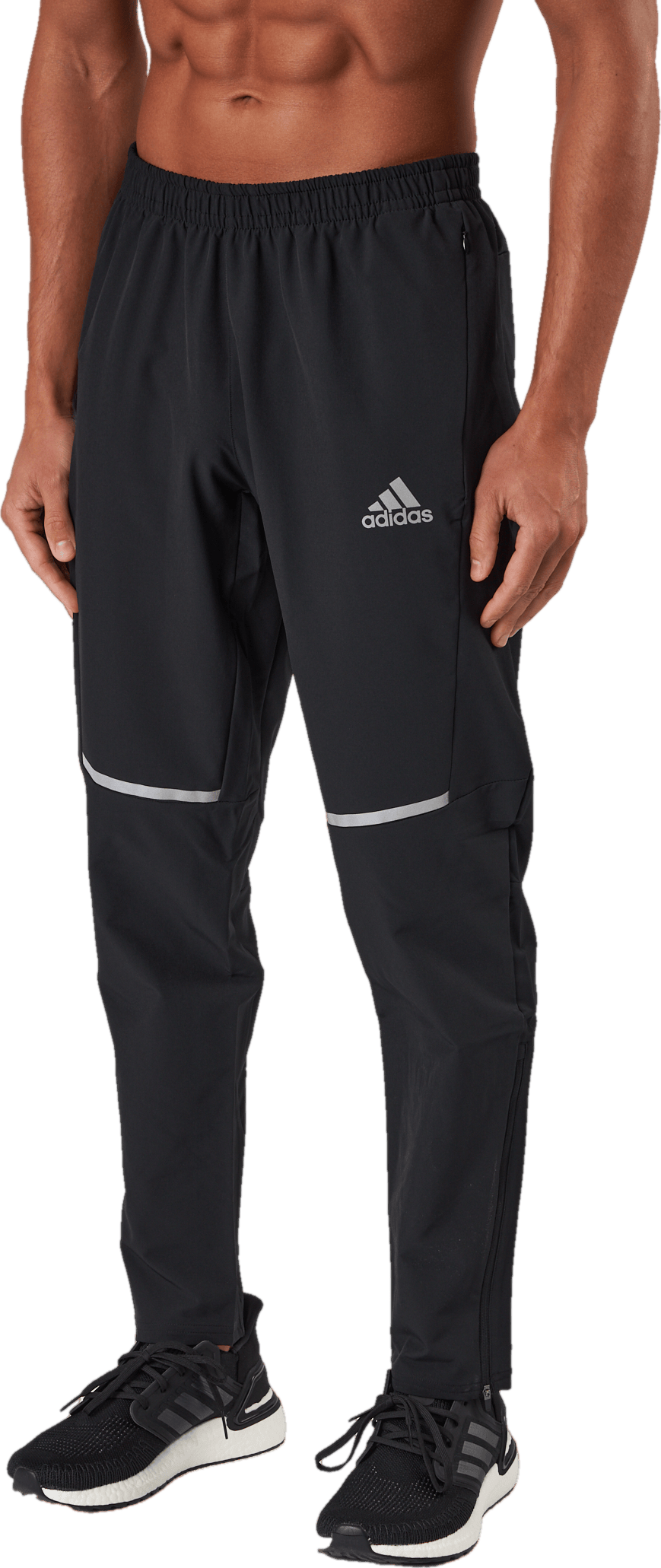 Otr Shell Pant Black/refsil, Male, Kläder, Byxor, Löpning, Svart, S
