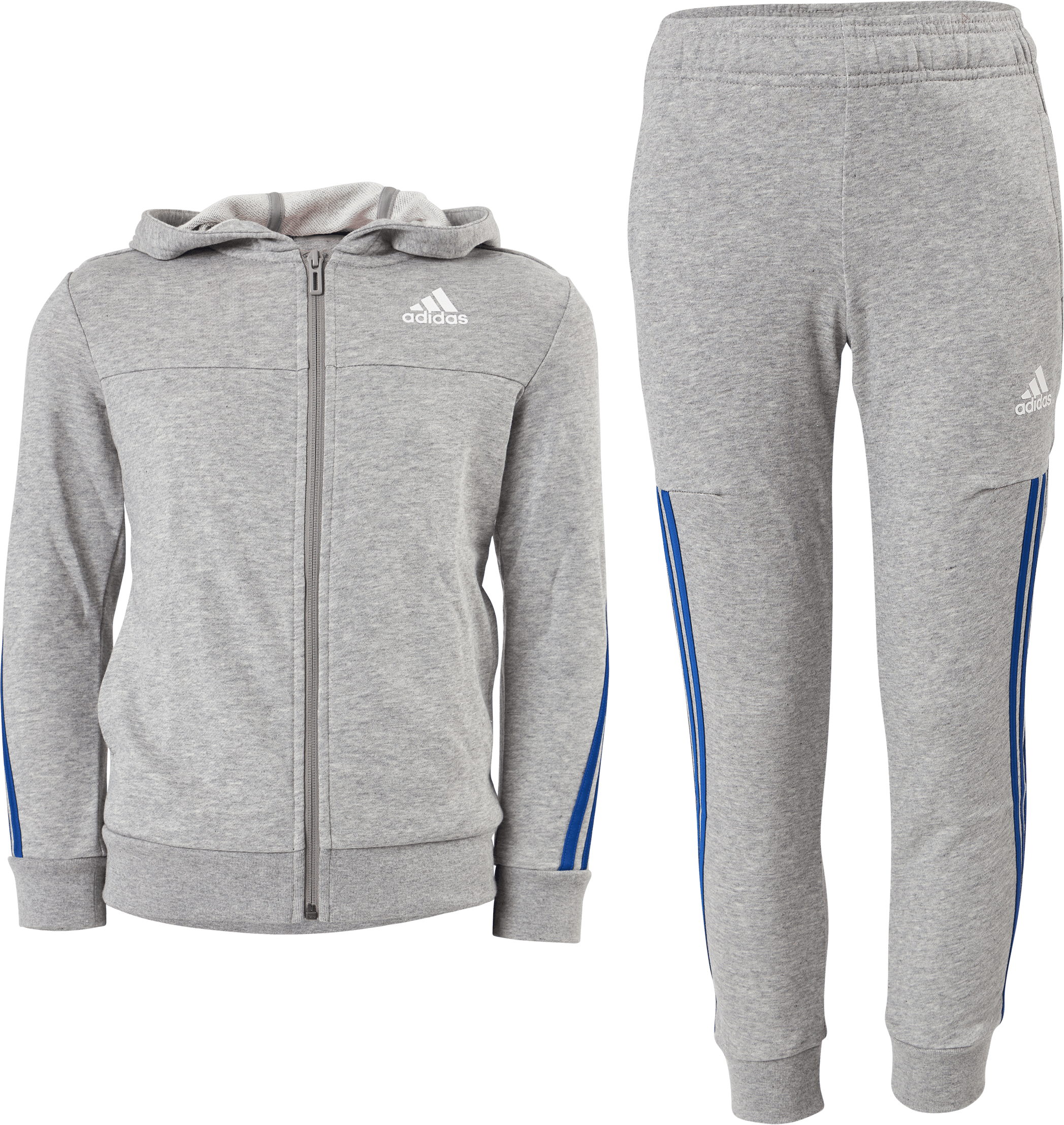 B Cotton Ts Mgreyh/royblu, Unisex, Vêtements, survêtements et ensembles, Entraînement, Gris, 128