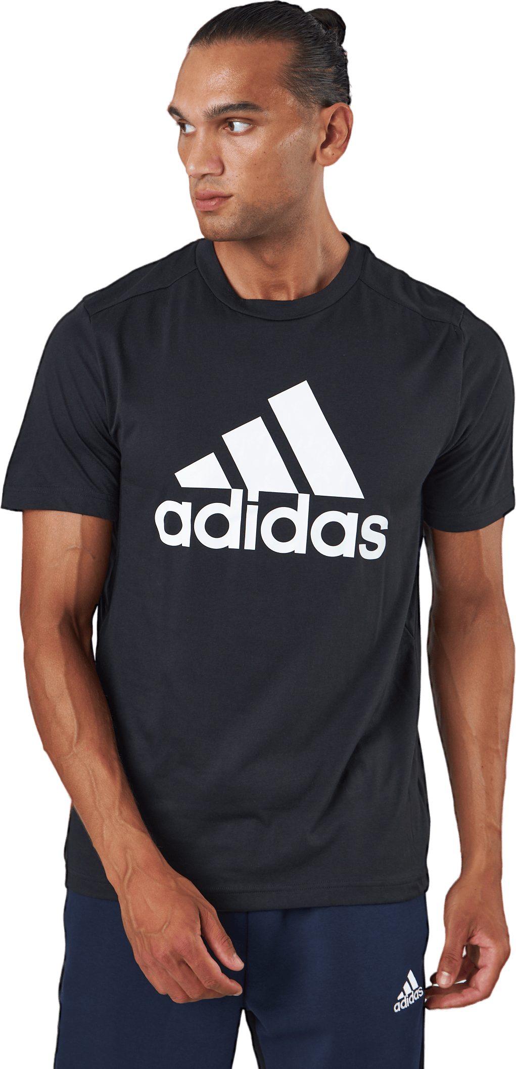 M Fr Lg T Black/white, Male, Abbigliamento, Maglietta, Allenamento, Nero, M