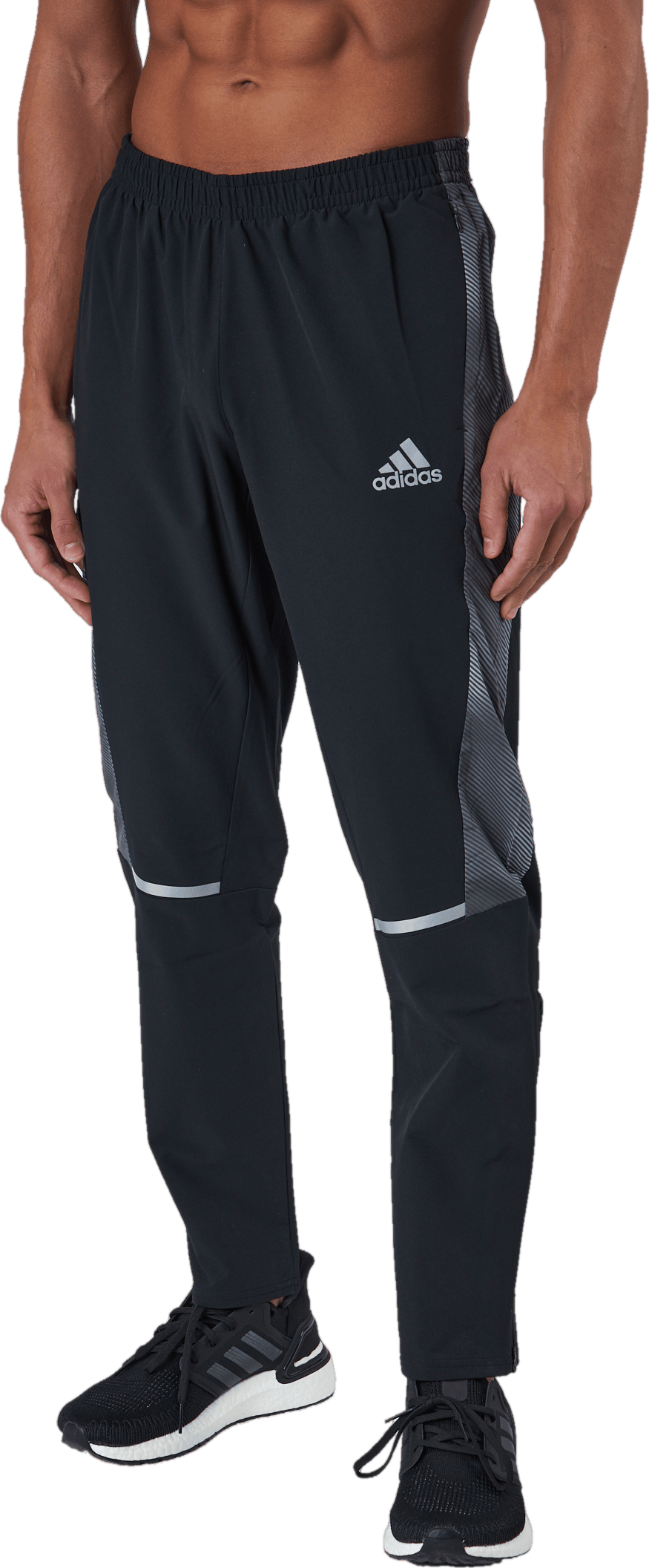 Otr Cb Pant Black/gresix/gretwo, Male, Kläder, Byxor, Löpning, Svart, L