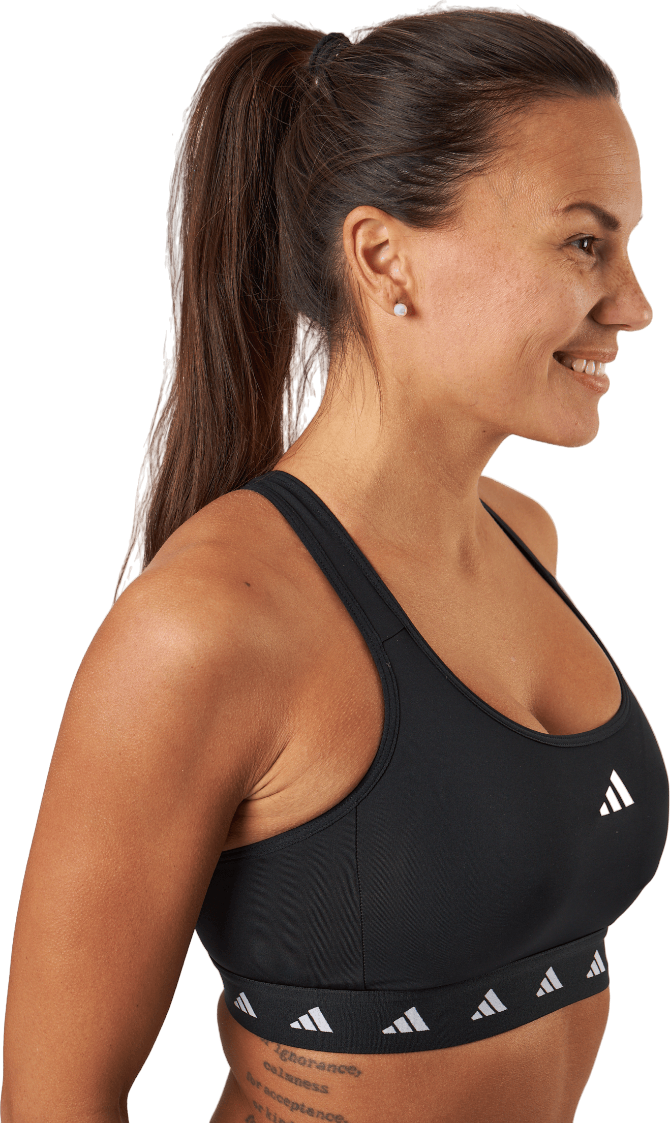 Powerreact Training Medium-Support Techfit Bra Black - Bild 2