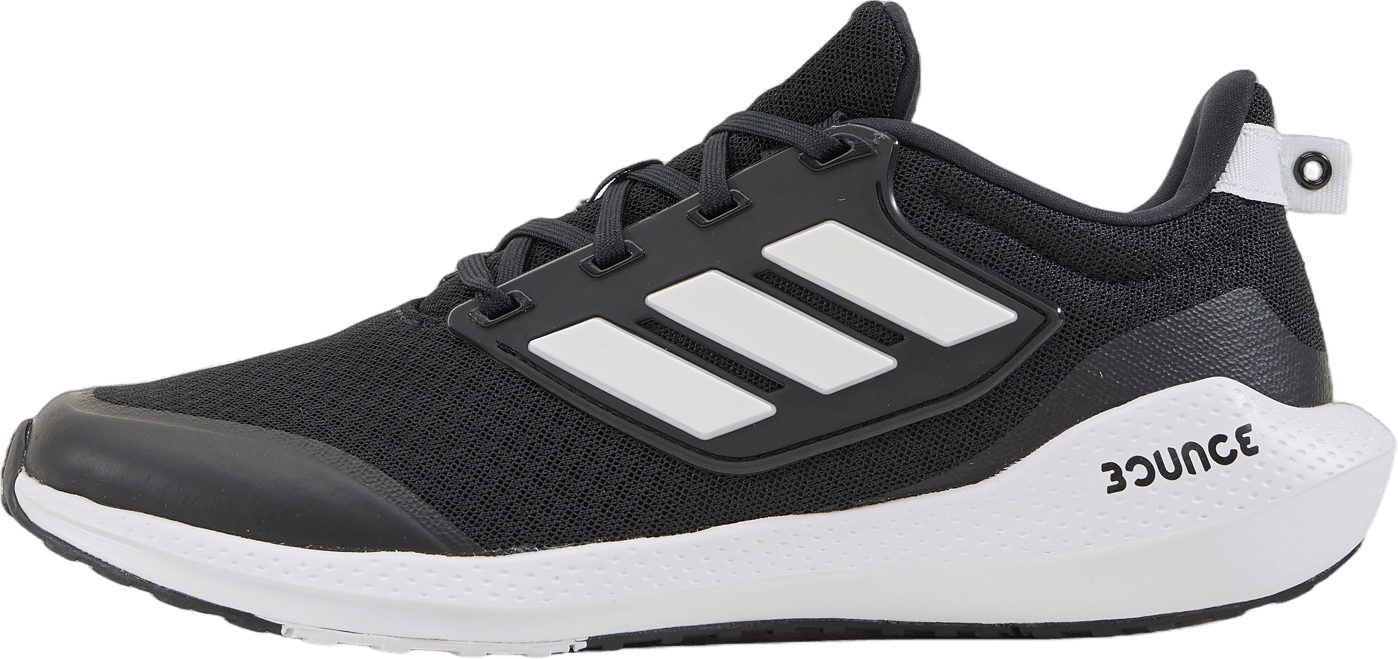EQ21 Run 2.0 Bounce Sport Running Lace Shoes Core Black / Cloud White / Core Black, Unisex, Sapatos, Tênis de corrida, Corrida, Preto, EU 35,5