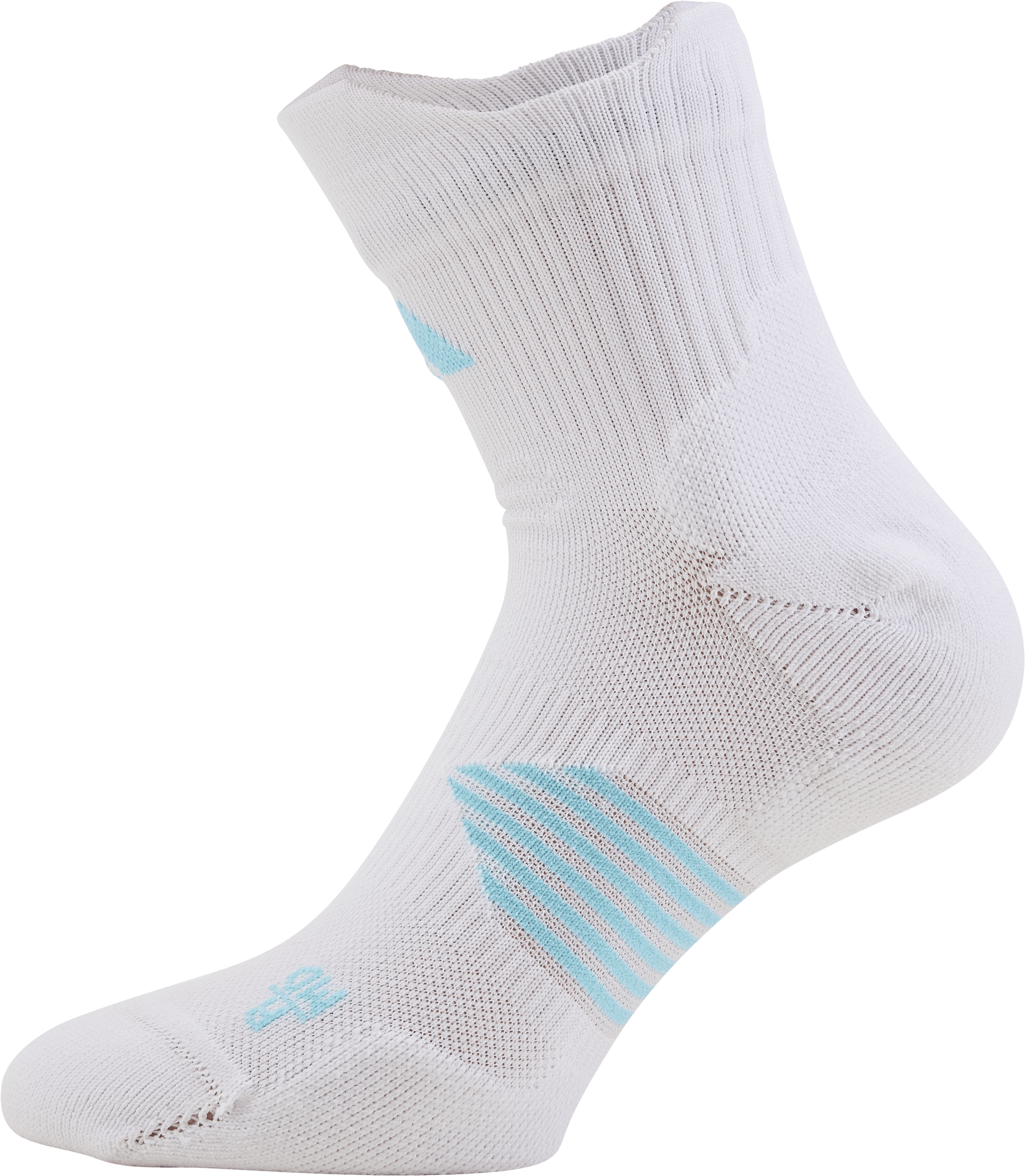 Runxsprnv Sock White/bliblu, Unisex, Odzież, Skarpety, Bieganie, Biały, 46/48