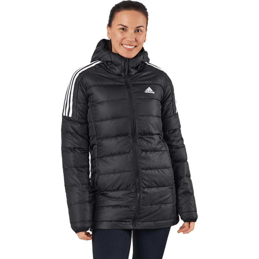 W Ess Down Par Black