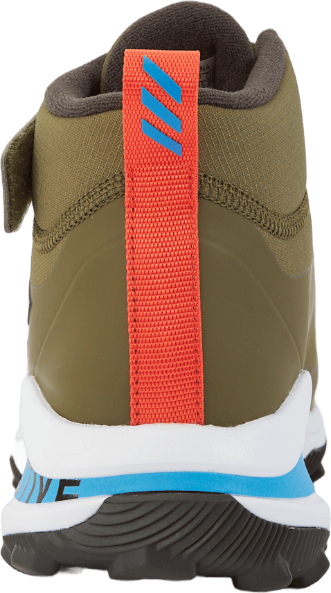 Fortarun All Terrain Cloudfoam Sport Running Elastic Lace and Top Strap Shoes Focus Olive / Pulse Blue / Shadow Olive - Bild 2