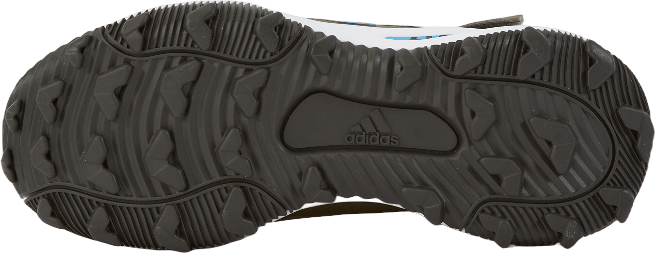 Fortarun All Terrain Cloudfoam Sport Running Elastic Lace and Top Strap Shoes Focus Olive / Pulse Blue / Shadow Olive - Bild 4