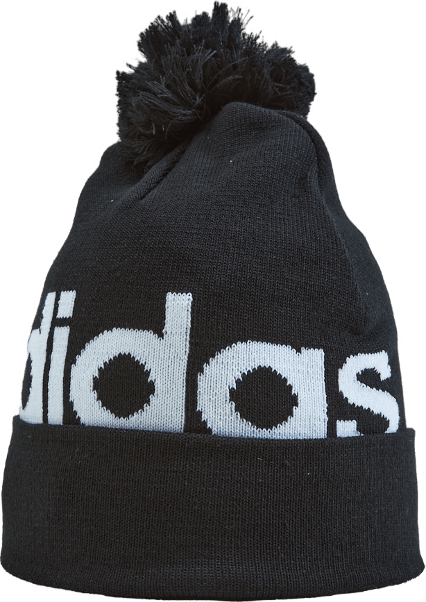 Pompom Woolie Black/dgsogr/white, Unisex, Kläder, hattar och kepsar, ONESIZE