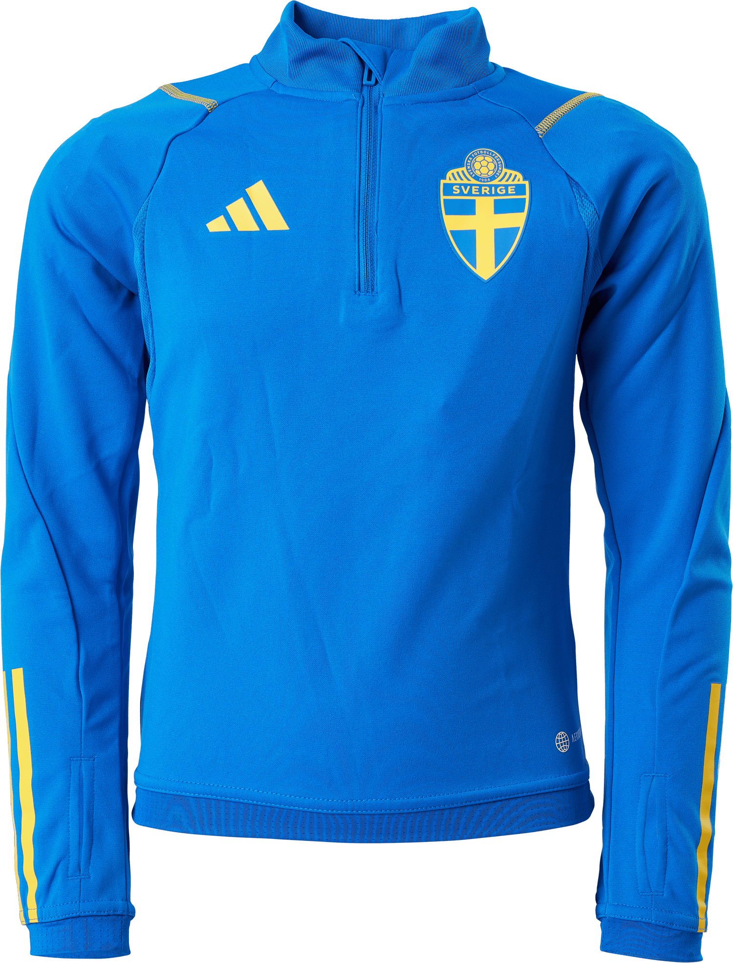 Svff Tr Top Y Globlu/eqtyel, Unisex, Apparels, Shirts, Soccer, Blue, 128