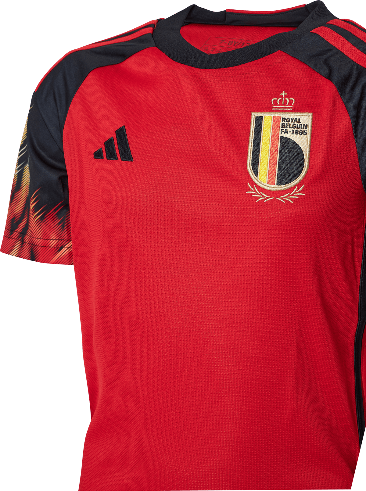 Rbfa H Jsy Y Red/black - Bild 4