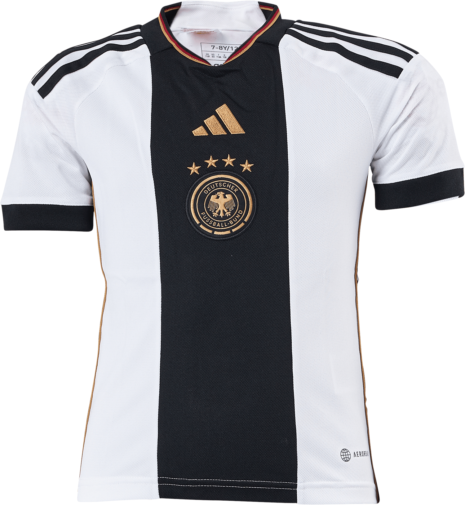 Dfb H Jsy Y White, Unisex, Apparels, T-shirt, Soccer, 176