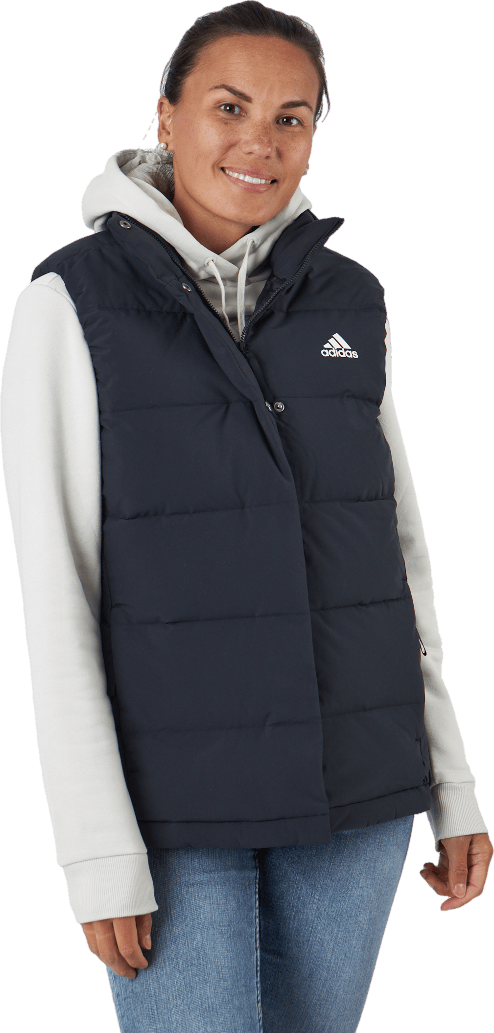 W Helionic Vest Black, Female, Ropa, chaquetas, Negro, S