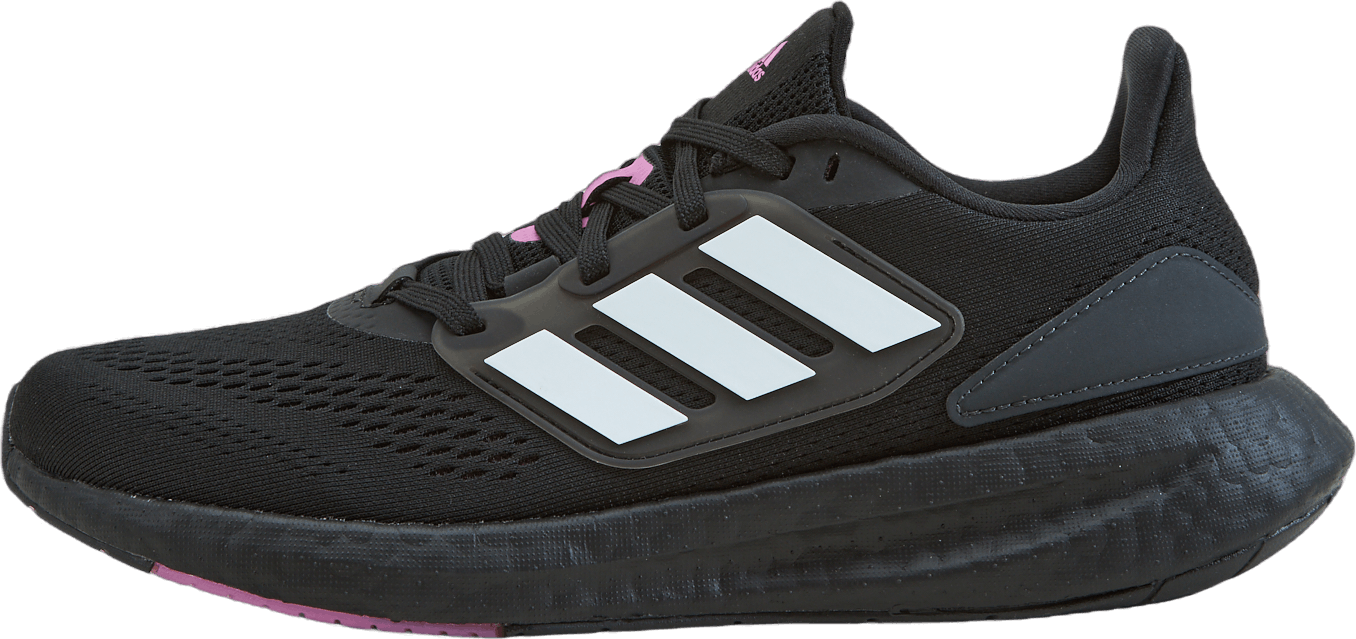 Pureboost 22 Shoes Core Black / Cloud White / Semi Pulse Lilac, Female, Shoes, Running shoes, Running, Black, UK 6