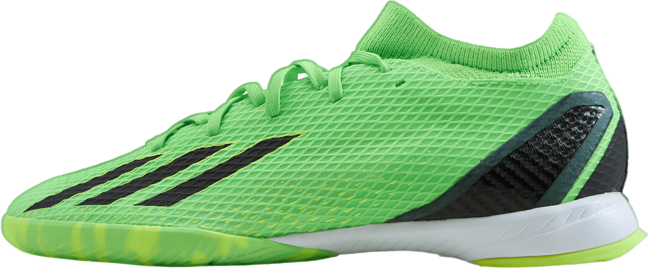 X Speedportal.3 Indoor Boots Solar Green / Core Black / Solar Yellow, Unisex, Zapatos, Zapatos de entrenamiento, Fútbol, Verde, EU 44