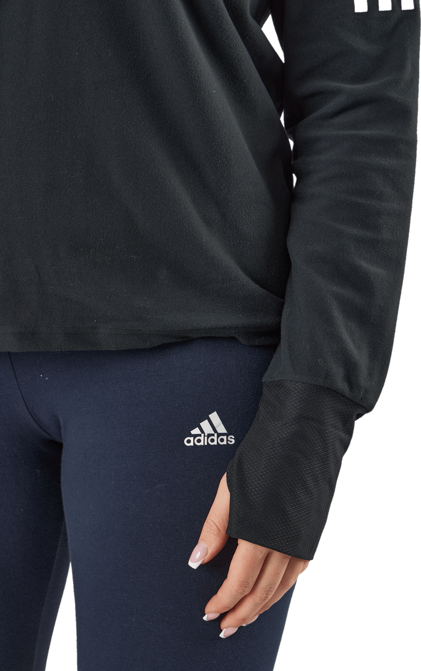 Otr 1/2 Zip W Black - Bild 5