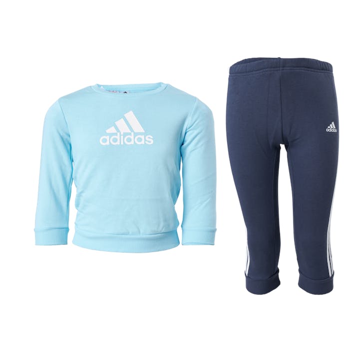Badge Of Sport Jogger Set Bliblu/White, Unisex, Apparels, tracksuits & sets, Blue, 86
