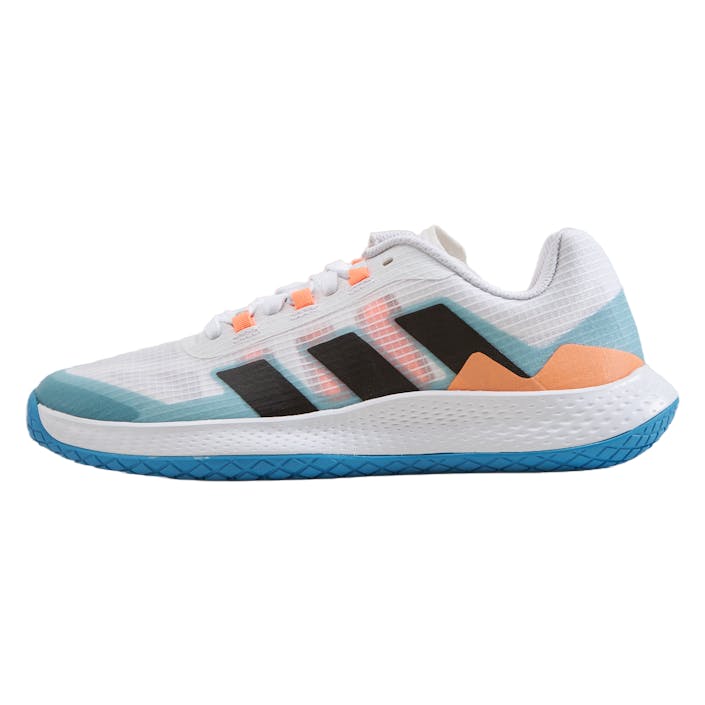 Forcebounce 2.0 M Ftwwht/cblack/pulblu, Male, Shoes, Training shoes, Floorball, Multi color, UK 10,5