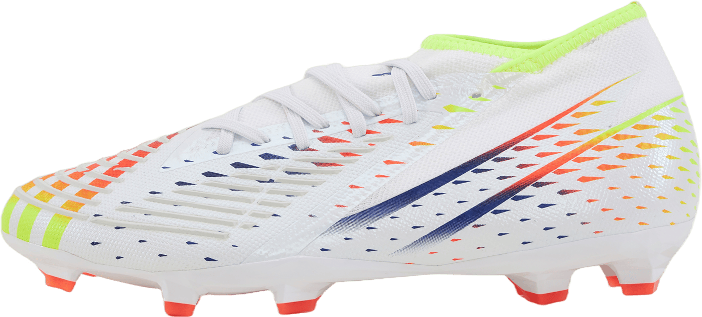 Predator Edge.2 Fg Ftwwht/syello/poblue, Male, Skor, Fotbollskor, Fotboll, EU 44