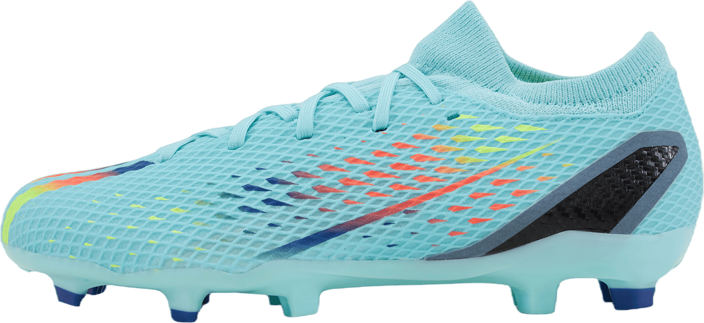 X Speedportal.3 Fg Claqua/poblue/syello, Unisex, Shoes, Football shoes, Soccer, Blue, UK 7