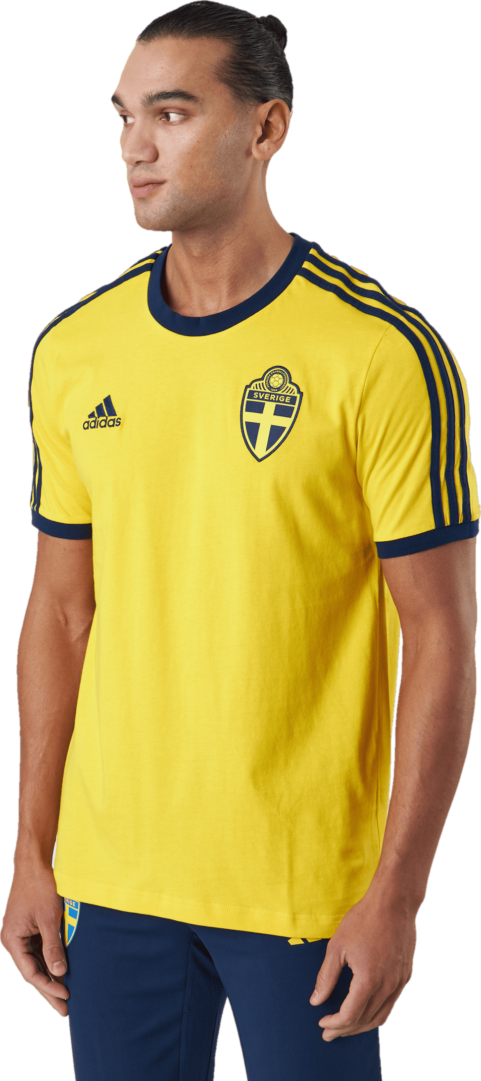 Svff Dna 3s Tee Eqtyel, Male, Kläder, T-shirt, Fotboll, Gul, M