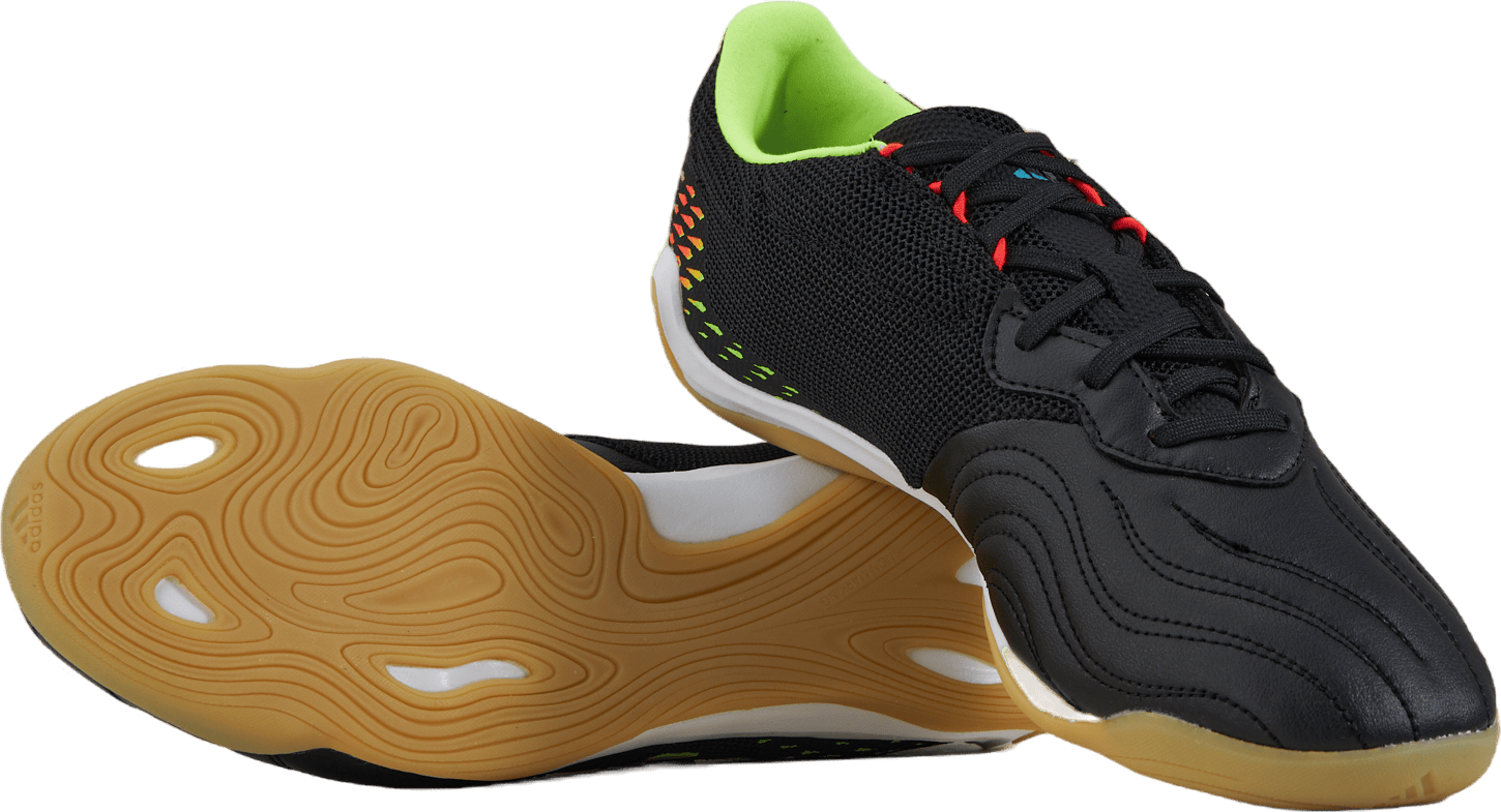 Copa Sense.3 Indoor Boots Core Black / Bright Cyan / Team Solar Yellow - Bild 7