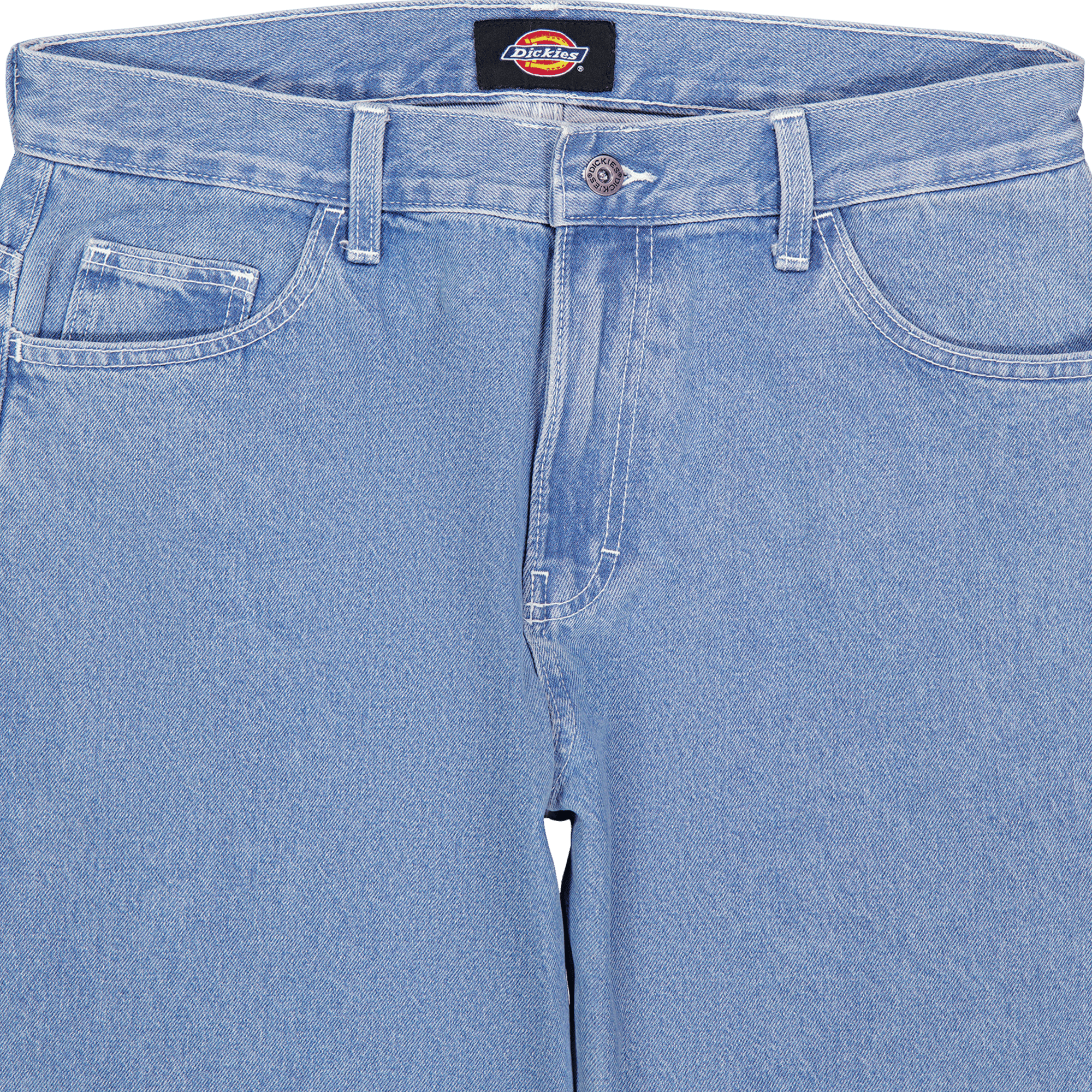 Double Knee Denim Pant Light Wash - Bild 3