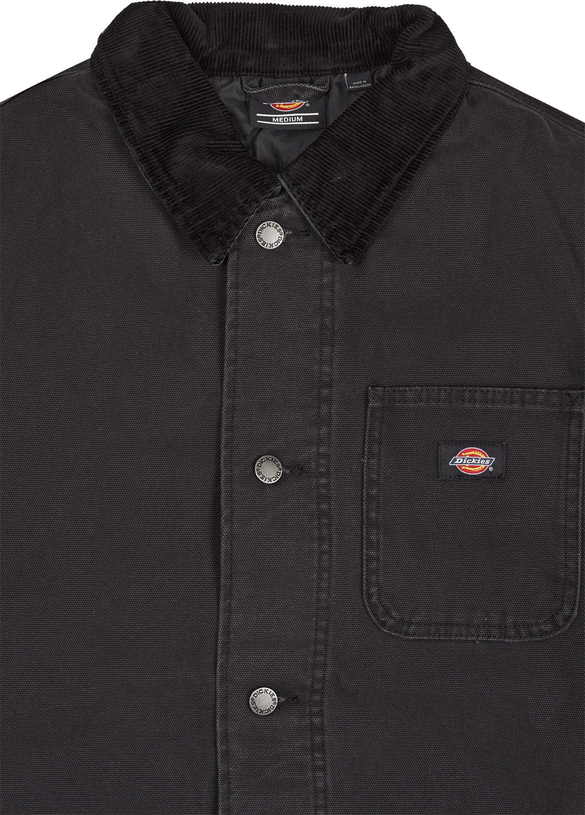 Dickies Duck Canvas Chore Coat Sw Black - Bild 3
