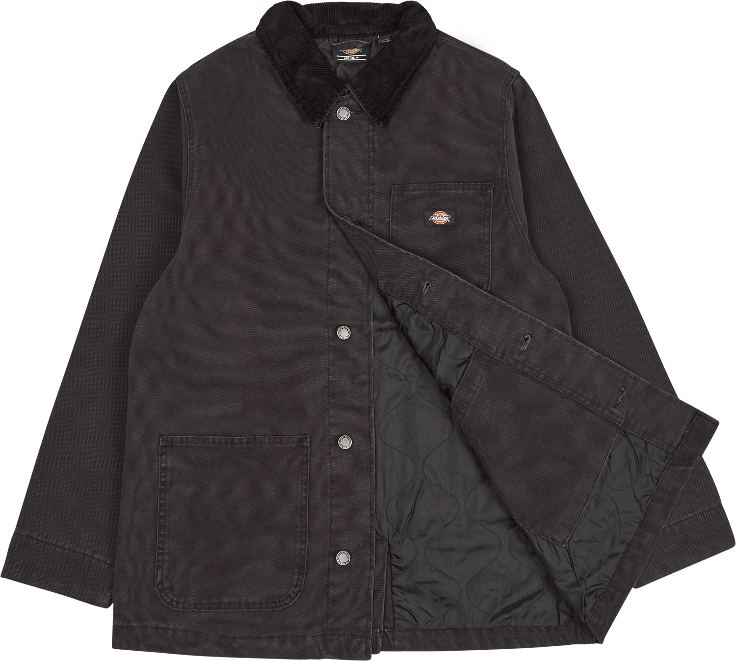 Dickies Duck Canvas Chore Coat Sw Black - Bild 5
