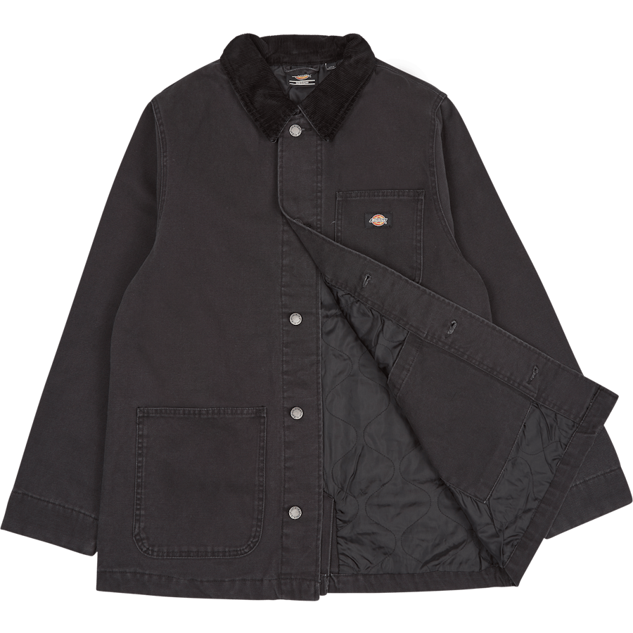 Dickies Duck Canvas Chore Coat Sw Black - Bild 5