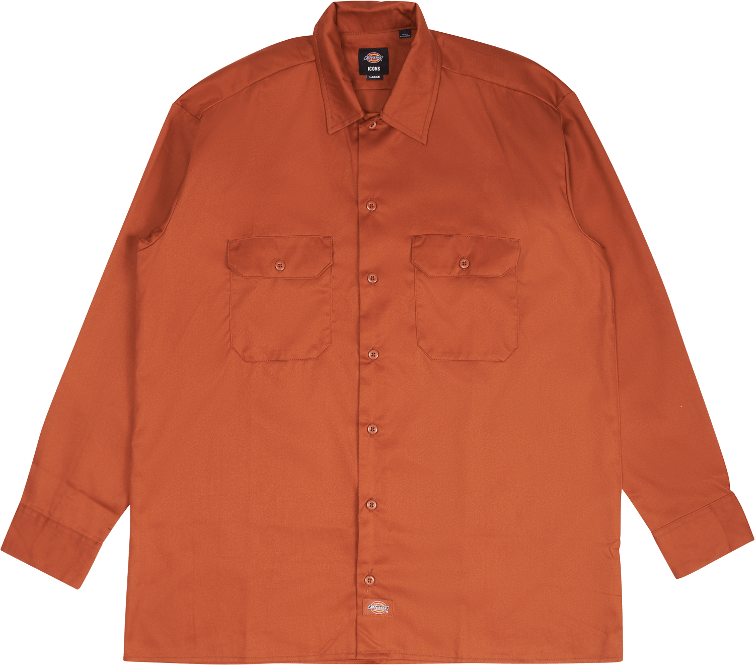 Work Shirt Ls Rec Gingerbread